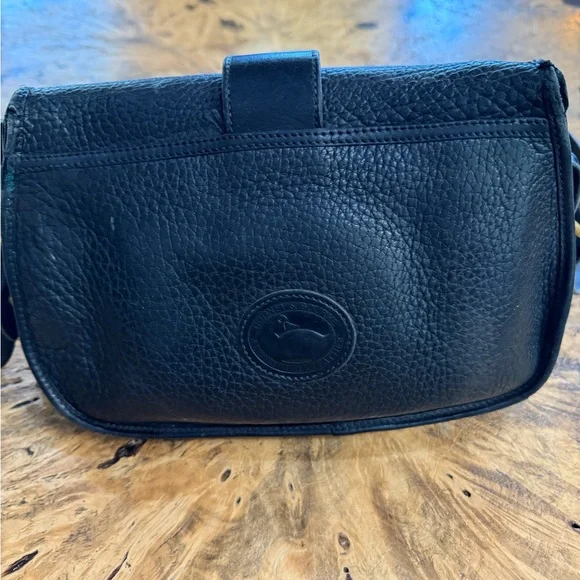 Dooney & Bourke Black Leather Crossbody Bag - Picture 2 of 6